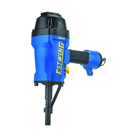 Estwing Pneumatic 3in Single Pin Concrete Nailer with 1/4in NPT Industrial Swivel Fitting and Bag ESSCP