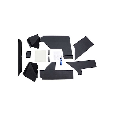 K&M Mfg Qwik Fit Lower Cab Kit for John Deere 30 Series Early Model Tractors Black Vinyl 4142