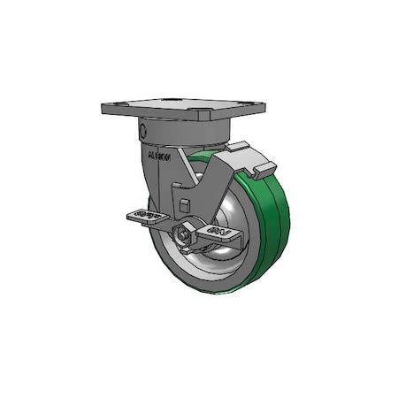 Albion Caster, Kingpinless, 5x2, 110PD05201SFBC 110PD05201SFBC