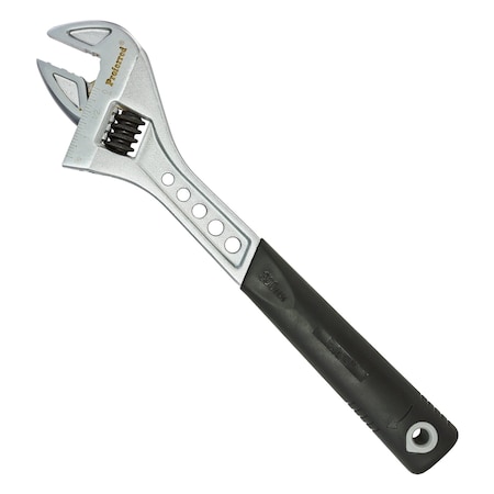 Proferred 12" Tiger Paw Adjustable Wrench w/Padded Handle, Matte Finish T06005