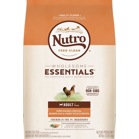 Nutro Wholesome Essentials 30 Lb. Chicken Brown Rice & Sweet Potato Adult Dry Dog Food 791870