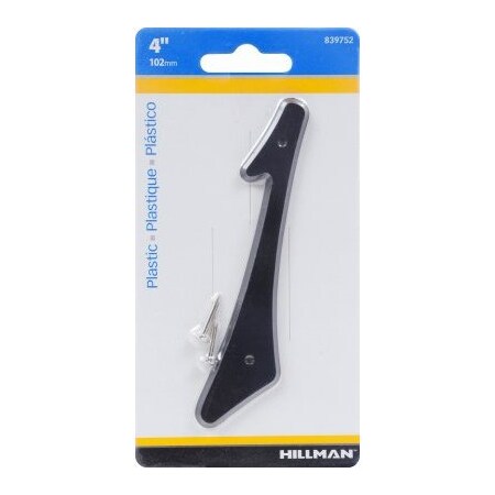 Hillman 4" Blk Plas House #1 839752