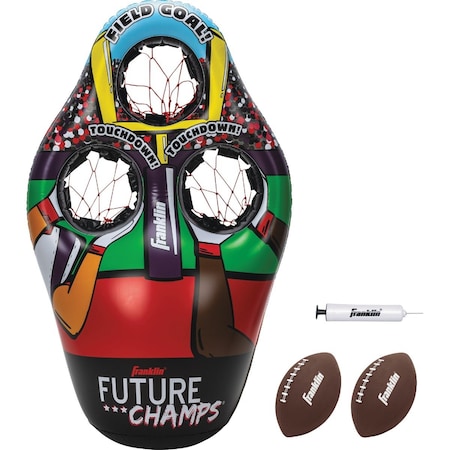 Franklin NFL Inflatable 3-Hole Football Target 60189