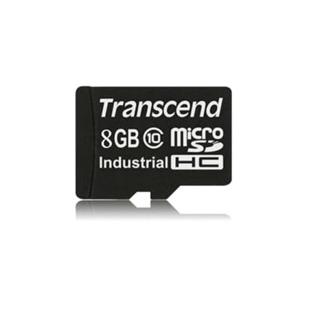 Transcend Information Transcend 8 GB Class 10 microSDHC - 17-MB/s Read - 10-MB/s Write - 2 Year Warranty TS8GUSDC10I