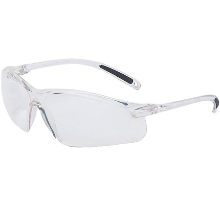 Uvex Rimless Clear Frame, Clear Lens, Anti-Scratch Hardcoat A700