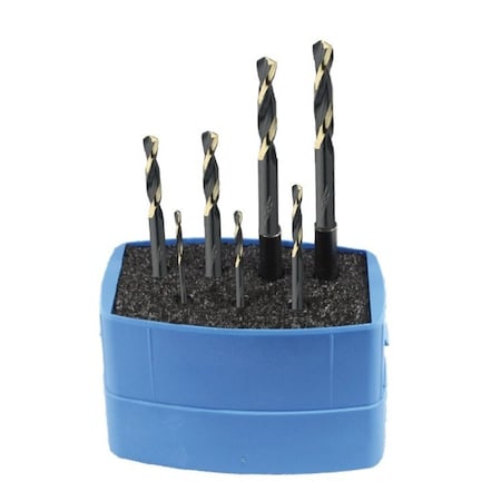 Triumph Thunderbit Black and Gold Drill Bits Set 7 PC 045532