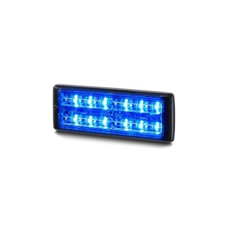 Federal Signal MicroPulse Ultra, 24 Blue/Amber LEDs MPS122U-BA