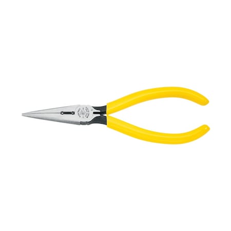 Klein Tools Pliers, Needle Nose Side-Cutters, Stripping, 6-Inch D203-6H2