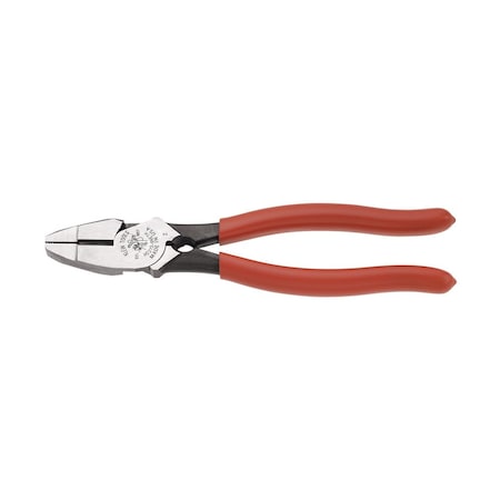 Klein Tools 9 1/2 in Linemans Plier High Leverage, Steel HD213-9NETH