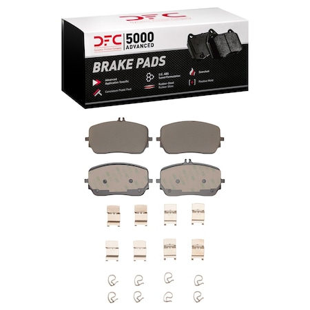 Dfc 5000 Advanced Disc Brake Pad Set,  1551-2237-01