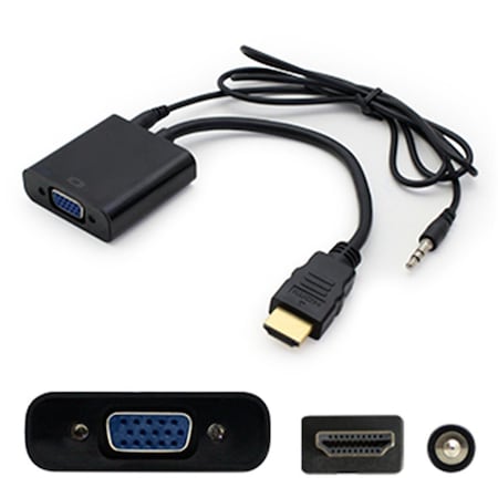 Sonic Boom Add-onputer Peripherals, L Addon Hdmi Male To Vga Female White Adapter SO940932
