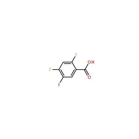 Ak Scientific 2, 4-Difluoro-5-iodobenzoic acid (1g), CAS 161531-51-7 8170AA-1g