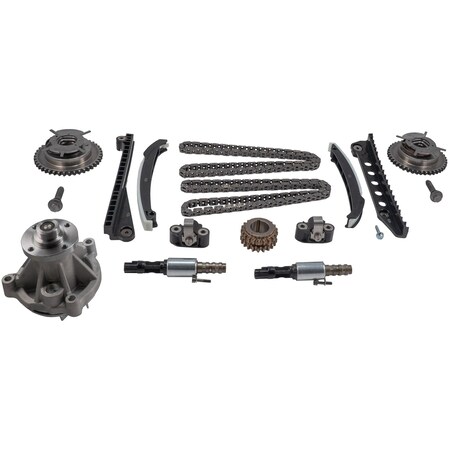 Melling Engine Timing Chain Kit With Water Pump,  3-391SCK3