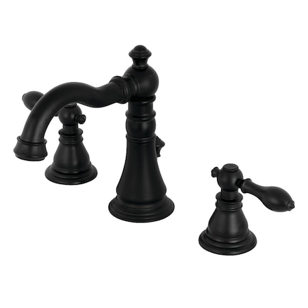 Clean Choice 8 in. Widespread Lavatory Faucet, Matte Black CL2599468