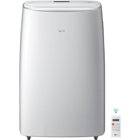 Lg Portable AC with Wi-Fi Control in White for Rooms up to 500 Sq. Ft. LP1419IVSM
