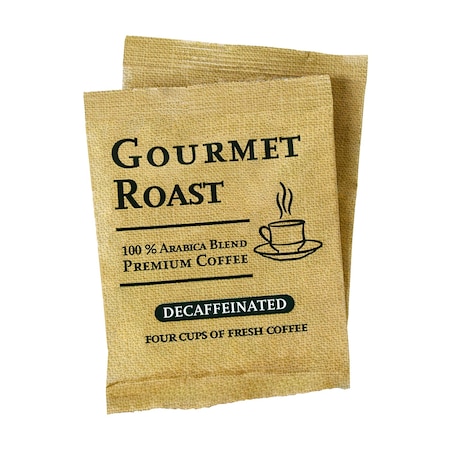 Diplomat Coffee Decaf Coffee Gourmet Roast 4 Cup 200cs, 200PK C-CF-GR-4D