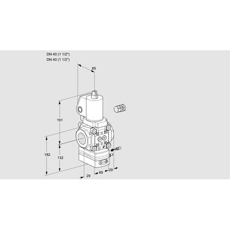Honeywell Kromschroder VAH240R/NWGLAE KS88031729