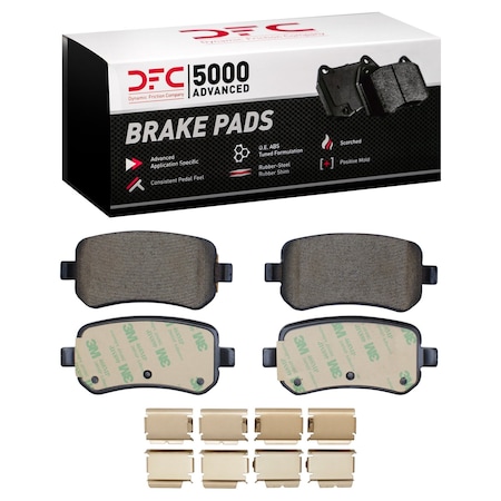 Dfc 5000 Advanced Disc Brake Pad Set,  1551-1021-01