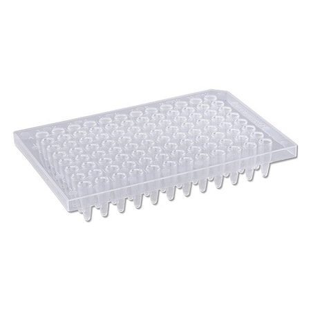 Mtc Bio PCR Well Plate, Colorless, 15.9 mm H, PK50 P9602-S