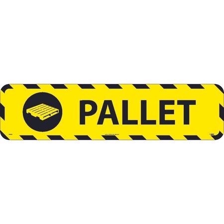 Nmc Pallet Walk On Sign WFS47