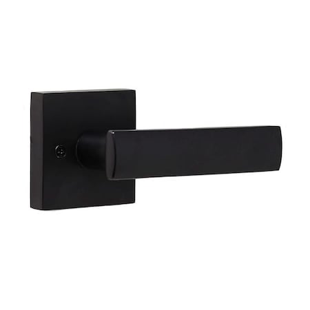 Weslock Utica Lever Half Dummy Lock Matte Black Finish 0070532--0020