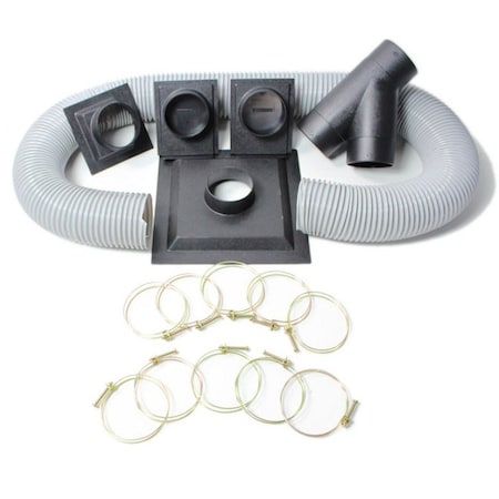 Baileigh Industrial Wood Dust Collector Deluxe Accessory Kit BA9-1015646