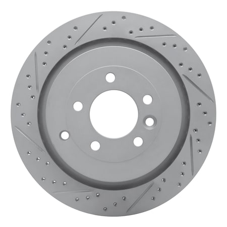 Dynamic Friction Co DFC Geoperformance Rotor - Drilled and Slotted 830-11010L