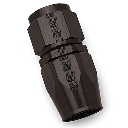 Hard Top 8 AN Black Straight Full Flow Hose End HA3839721