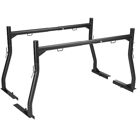 Vevor Truck Rack Pick up Truck Ladder 17"-29" Height 500 lbs Capacity for Kayak PKHJ805