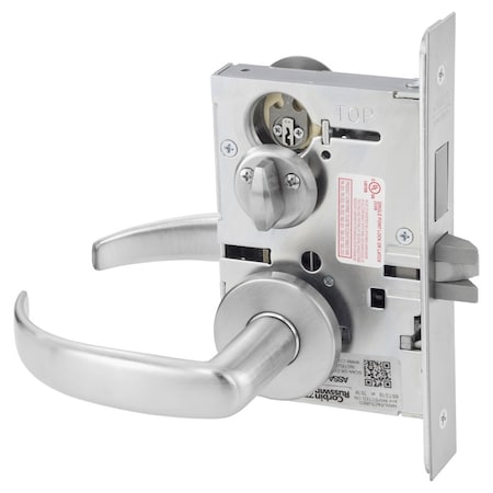 Corbin Russwin Privacy, Bedroom or Bathroom Mortise Lock, PS Lever, A Rose, Satin Chrome ML2030 PSA 626