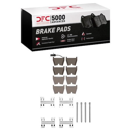 Dfc 5000 Advanced Disc Brake Pad Set,  1551-1029-11
