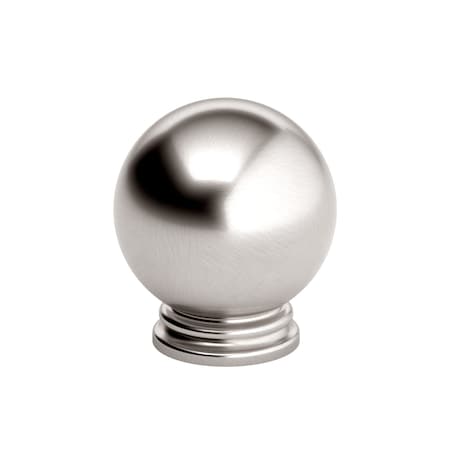Richelieu Firenze Collection 1 3/16-inch (30 mm) Brushed Nickel Traditional Round Closet Door Knob BP878930195