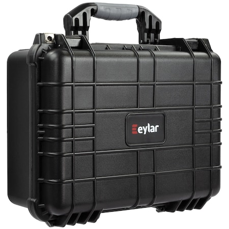 Eylar Standard 16in Gear, Equipment, Hard Camera Case Waterproof with Foam TSA Black SA00035