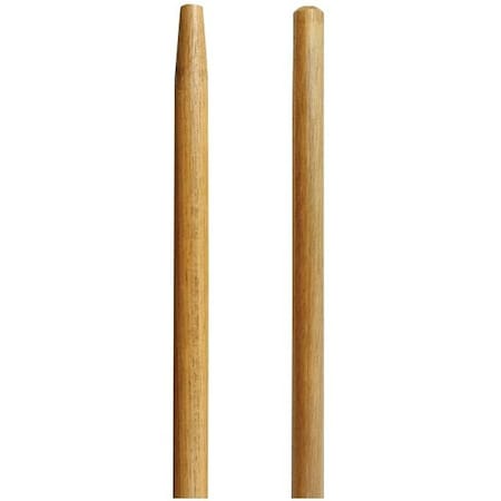 Libman Handle, 1-1/8 in Dia, 60 in L, Wood, Natural 600