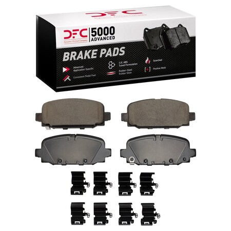 Dfc 5000 Advanced Disc Brake Pad Set,  1551-2081-01