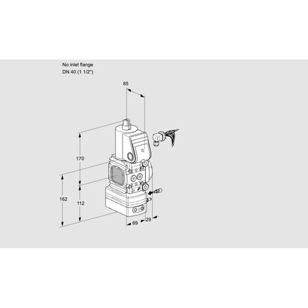 Honeywell Kromschroder VAG2-/40R/NQAE KS88004527