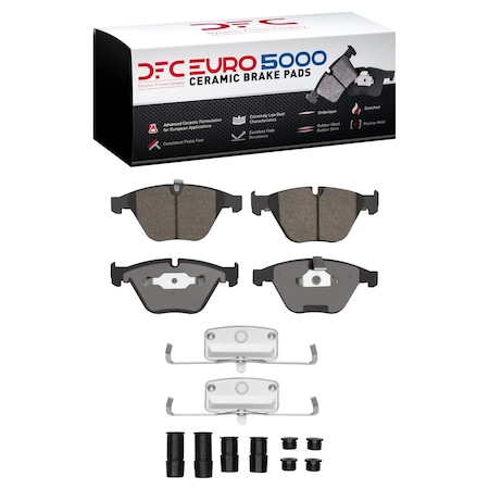 Dfc 5000 Euro Ceramic Disc Brake Pad Set,  1600-0918-01