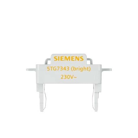 Siemens DELTA switches and pushbutton switches LED lamp insert Super-bright 230 V/50 Hz 5TG7343