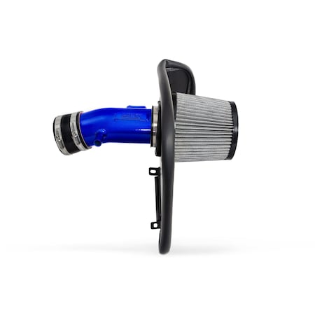 Hps Performance Air Intake Kit with Heat Shield, Blue, 827-740BL