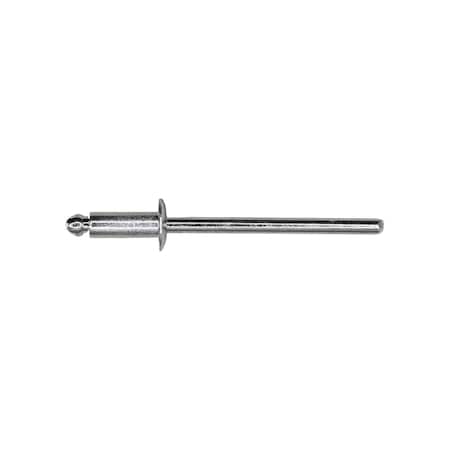 Auveco Blind Rivet Steel Dome 5/16in Diameter 5/32in Grip 3/16in - 1/4in, 1000PK 8888