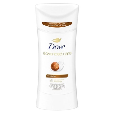 Dove Advanced Care Shea Butter Antiperspirant Deodorant Stick, 2.6 Ounce, 12PK 64363221