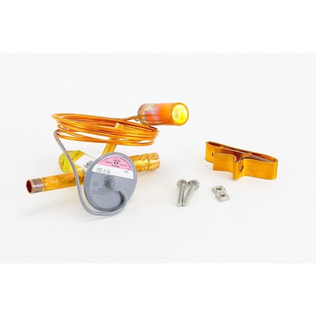 Sporlan Therm Expan Valve, 3/8"X1/2", 2Ton, 5FTCap 168786