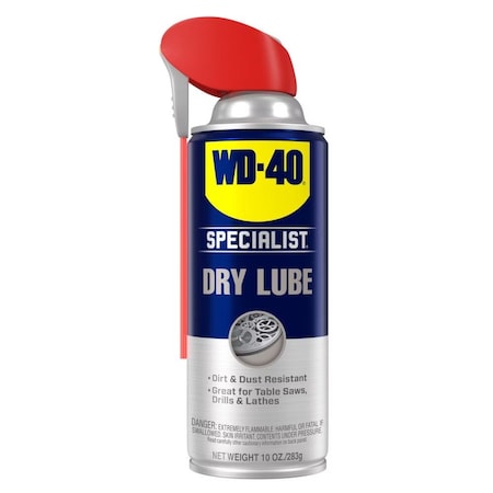 Wd-40 Specialist Dry Lube, Dry Film Lubricant, 10 oz, Aerosol Can, Mineral Oil, Colorless 300059