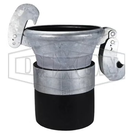Dixon 12 in POLY CRIMP GALV TYPE-A FEMALE FC21212-PC