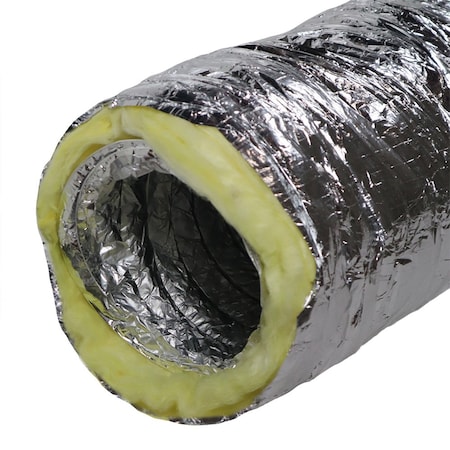 Rubber-Cal HVAC Insulated-Flex R-8, 6'' Duct 01-214-6