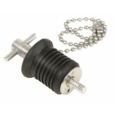 Junketing 1 ft. A1 Type Drain Plug Screw with 8 ft. Chain JU3026619