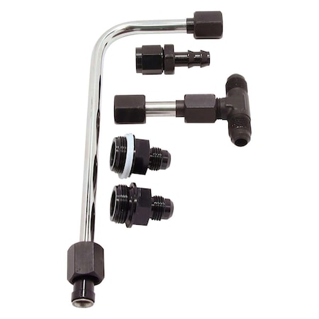 Powerhouse 34600SLBLK Carburetor Fuel Line - Black PO745933