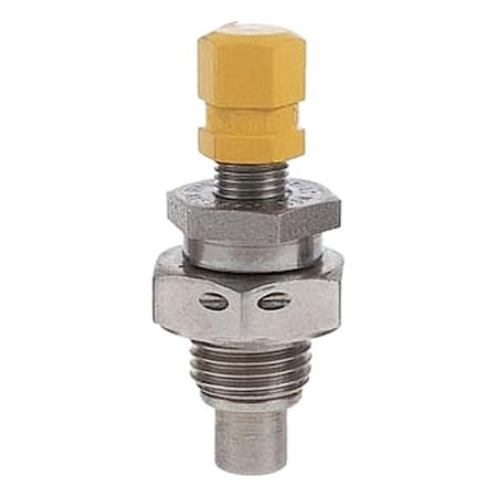 Haltec Tire Valve, Silver, OSHA, Standard Bore H-4361
