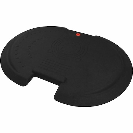 Floortex Antifatigue Mat, 36 in L x 26 in W, 2 in Thickness, Polyurethane with fine polyester cover, Black FCA5XBK2535