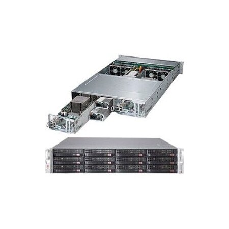 Supermicro SuperServer Two Node Dual LGA2011 1600W 2U RackmountServer SYS-6028TP-DNCTR